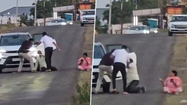 Viral Video Shows 2 Brothers Assaulting Elderly Parents Over Land Dispute in Indapur
