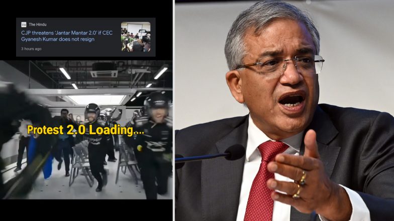 'Jantar Mantar 2.0': Funny Memes Take Over Instagram After CJP Warns of Protest Against Gyanesh Kumar