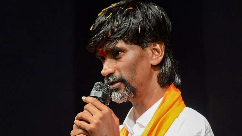 Manoj Jarange Begins Mumbai Journey Despite Police Refusal for Azad Maidan Protest (Videos)