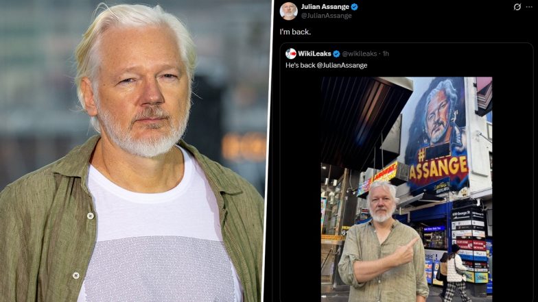 Julian Assange Returns to Social Media; WikiLeaks Founder Posts 'I'm Back' on X