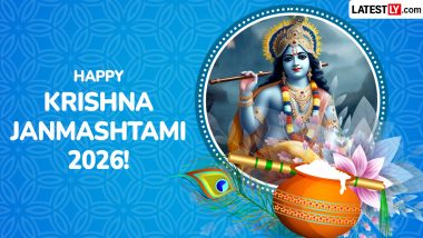 Happy Krishna Janmashtami 2026: Wishes, Gokulashtami Greetings, Messages and HD Images