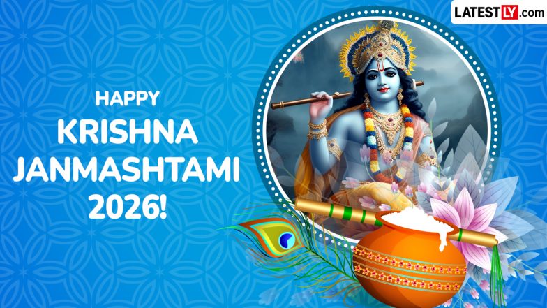 Happy Krishna Janmashtami 2026: Wishes, Gokulashtami Greetings, Messages and HD Images