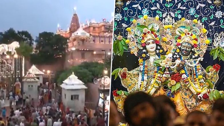 Krishna Janmashtami Celebrations Peak in Mathura Amid Rain and Devotional Fervour