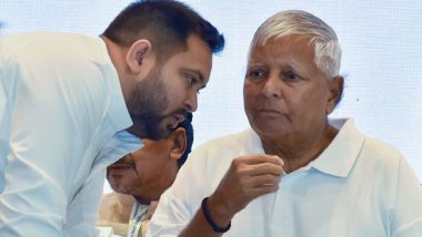 IRCTC Hotels Money Laundering Case: Delhi Court Orders Framing of Charges Against Lalu Prasad, Family