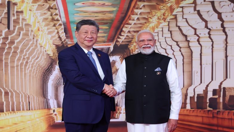 PM Modi Meets Xi Jinping at BRICS Summit, Calls for Stronger India-China Bilateral Ties