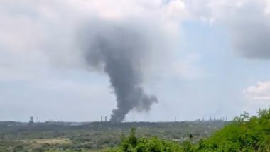 MRPL Blast: Massive Explosion and Thick Smoke Shake Mangaluru As Refinery Fire Triggers Panic (Videos)