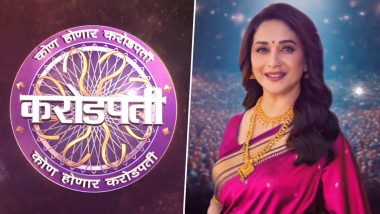 &lsquo;Kon Honaar Crorepati 2026&rsquo; Premiere Shoot: Madhuri Dixit Dons Paithani Saree, Says Maharashtrian Weave Carries Centuries of History