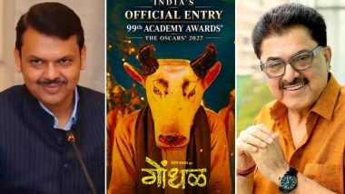 &lsquo;Gondhal&rsquo;: IFTDA President Ashoke Pandit Appeals to Maharashtra CM Devendra Fadnavis to Support Oscars 2027 Campaign for Marathi Film