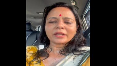 Mahua Moitra Attacked With Eggs Again; She Blames BJP Workers (Videos)