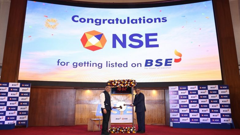 NSE Share Price Today: NSE Stock Lists at INR 1,800, Rises Over 5% in Debut Trade