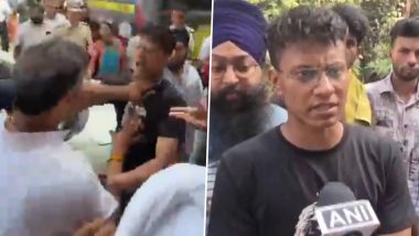 Delhi Minister Parvesh Verma Seen Slapping Man During Road Inspection; AAP Shares Video