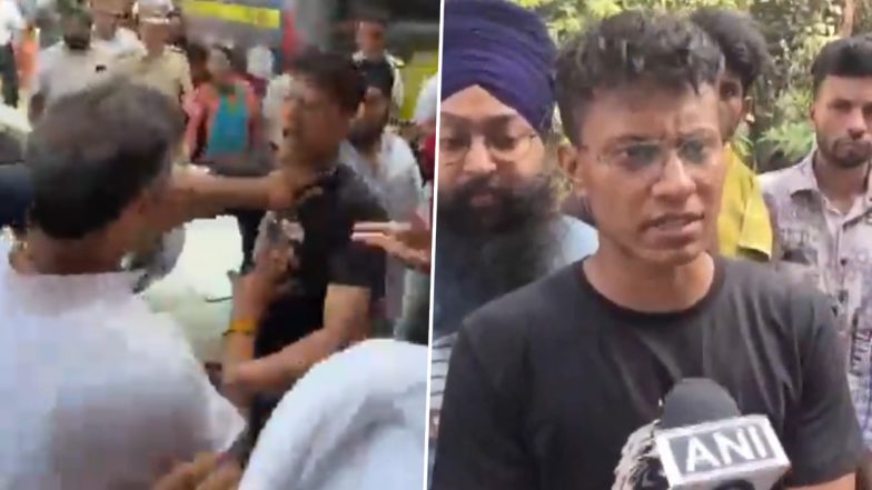 Delhi Minister Parvesh Verma Seen Slapping Man During Road Inspection; AAP Shares Video