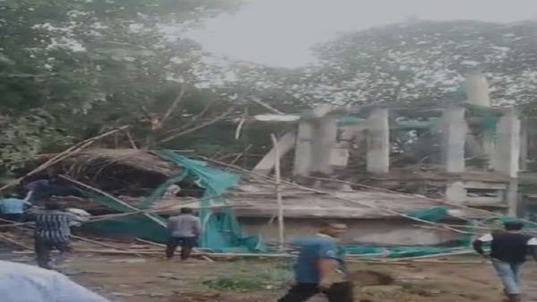 Ranchi Water Tank Collapses During Demolition Work, One Labourer Dead, Several Feared Trapped