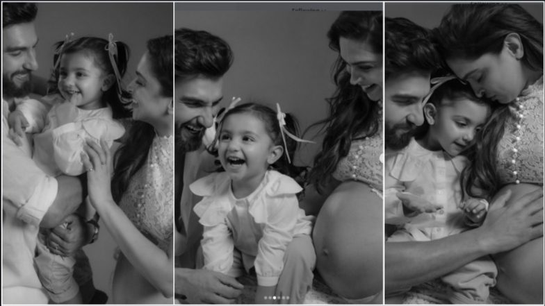Rare Pictures: Deepika Padukone&rsquo;s Pregnancy Photoshoot With Hubby Ranveer Singh on Baby Dua&rsquo;s Second Birthday Is Awwdorable!