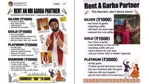 ‘Rent a Garba Partner’ Controversy: Viral Ads, Police Warning and Locals’ Demand.