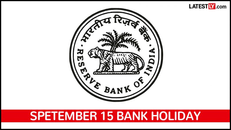 Bank Holiday on September 15: Check City-Wise List and RBI Schedule for Tuesday