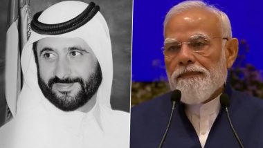 Sheikh Ahmed Bin Rashid Al Maktoum Dies: PM Narendra Modi Condoles Death of Dubai Ruler&rsquo;s Brother