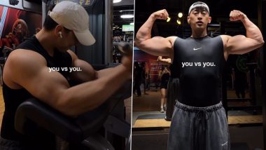 Songashim Rungsung Viral Video: Manipur Model&rsquo;s Gym Return Reel Creates Buzz on Instagram