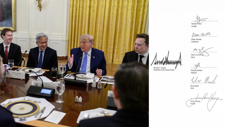 What Is White House Accord on Superintelligence That Elon Musk, Mark Zuckerberg and Others Signed?