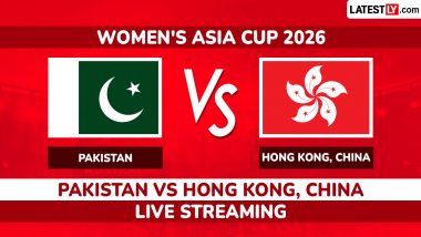 Pakistan vs Hong Kong China, Live Streaming and Free Telecast of Women's Asia Cup 2026 in India