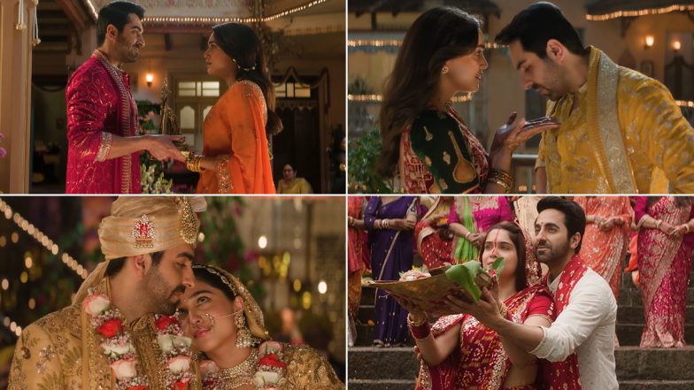 &lsquo;Yeh Prem Mol Liya&rsquo; Song: Title Track of Sooraj Barjatya Film Starring Ayushmann Khurrana-Sharvari Out