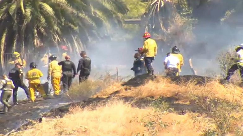 California Plane Crash: 2 Dead, 2 Critically Injured After Small Aircraft Crashes Near Fresno (Video)