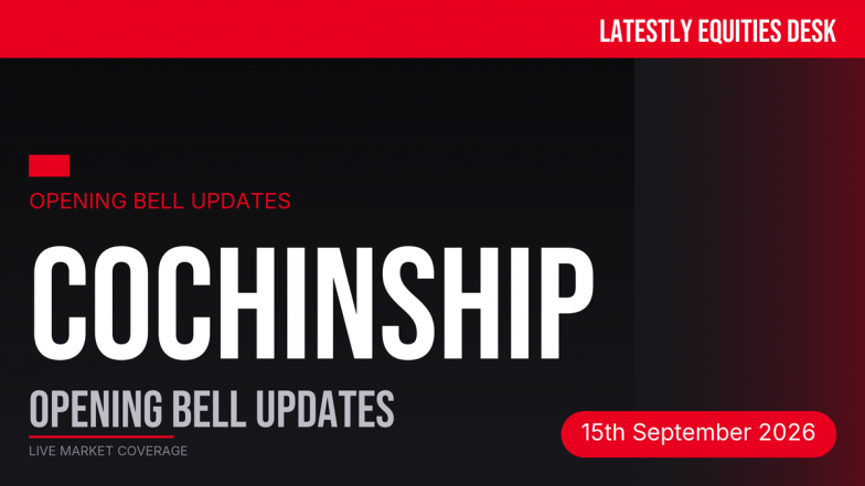 Cochin Shipyard Opening Bell Updates: Stock Opens Cautiously Amidst Mixed Cues