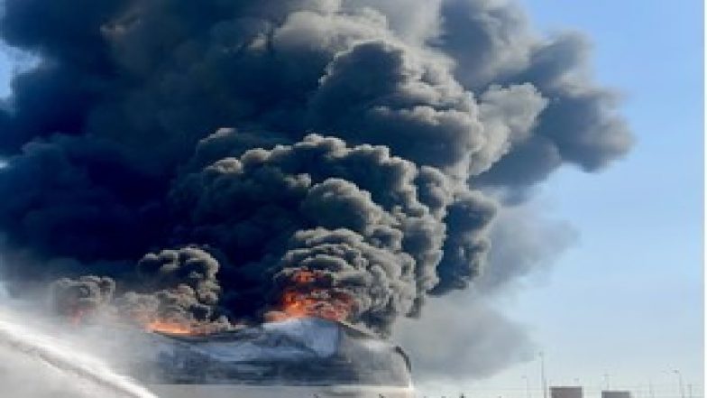 Iran: Fuel Tanker Explodes in Massive Fireball After Crashing Into Bus, 11 Killed
