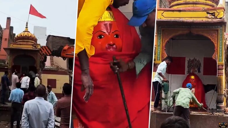 Why Heavy Machines Have Failed to Move Ujjain's Khade Hanuman Idol in Madhya Pradesh?