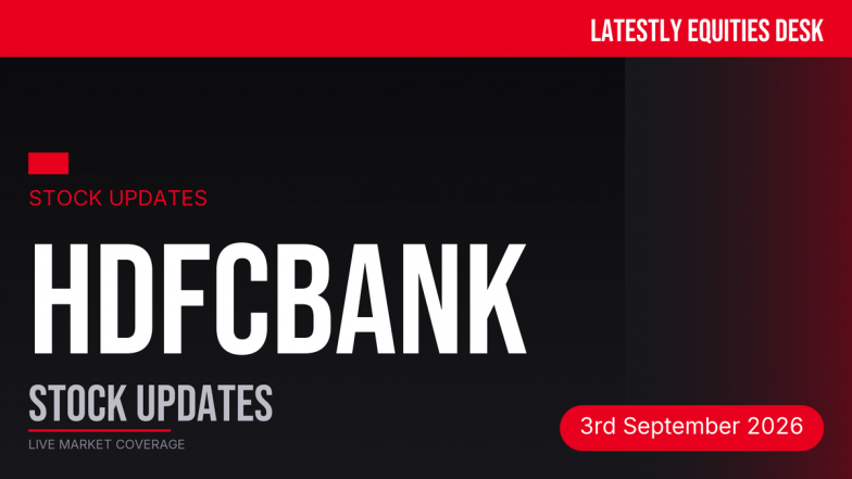 HDFC Bank Stock Update: Shares Up 1% in Early Trade