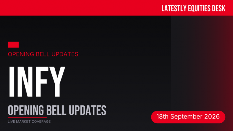 Infosys Opening Bell Updates: Share Price Dips Amidst Global Cues &amp; New Developments