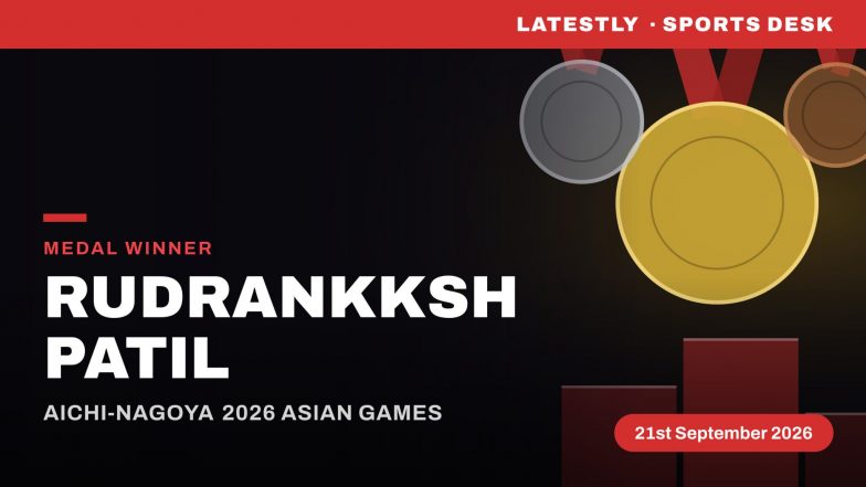 Rudrankksh Patil Wins Bronze at Asian Games 2026 in Men's 10m Air Rifle