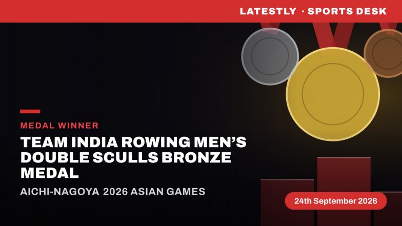 India Wins Bronze Medal at Asian Games 2026 in Rowing Men's Double Sculls