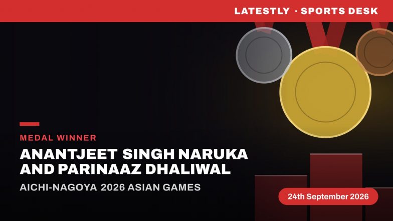 Anantjeet Singh Naruka and Parinaaz Dhaliwal Win Bronze Medal at Asian Games 2026 in Shooting Skeet Mixed Team