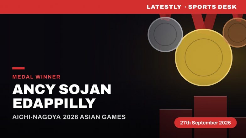 Ancy Sojan Edappilly Wins Silver Medal at Asian Games in Women&rsquo;s Long Jump