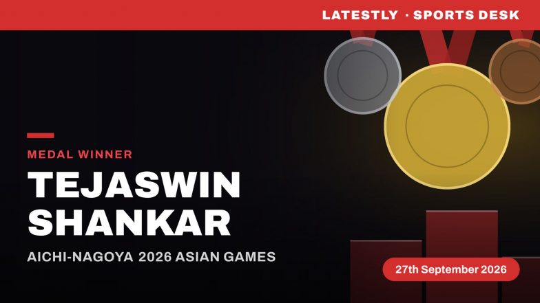 Tejaswin Shankar Wins Bronze Medal at Asian Games 2026 in Men's Decathlon