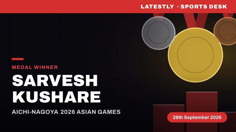 Sarvesh Kushare Wins Silver Medal at Asian Games 2026 in Men&rsquo;s High Jump