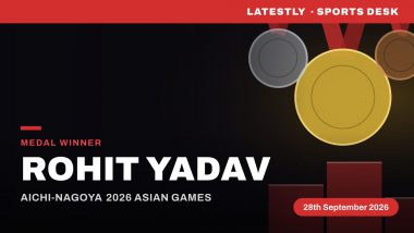 Rohit Yadav Wins Bronze Medal at Asian Games 2026 in Men&rsquo;s Javelin Throw