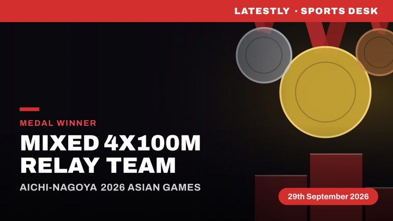 Gurindervir Singh, Harita Bhadra, Sneha Shanuvali and Animesh Kujur Win Bronze Medal at Asian Games 2026 in Mixed 4x100m Relay