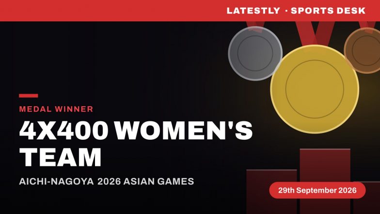 Vithya Ramraj, Kiran Pahal, Machettira Poovamma and Prachi Win Gold Medal at Asian Games 2026 in Women&rsquo;s 4x400m Relay