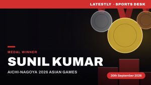 Sunil Kumar Wins Bronze Medal at Asian Games 2026 in Wrestling Men's Greco-Roman 87kg