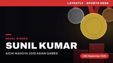 Sunil Kumar Wins Bronze Medal at Asian Games 2026 in Wrestling Men's Greco-Roman 87kg
