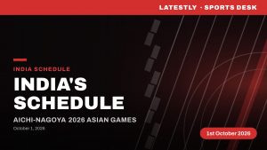 India at Asian Games 2026: Day 13 Full Schedule of Indian Athletes in Action Today on October 1