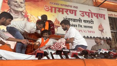 Bombay HC Refuses to Stop Manoj Jarange&rsquo;s Maratha Reservation Protest in Mumbai