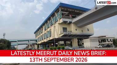 Meerut Latest News Today on September 13th, 2026: Demolitions, Key Surrender & Weather Alert