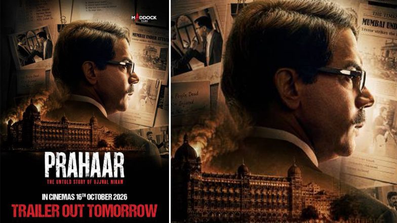 Rajkummar Rao Remembers a Date India Can Never Forget, As &lsquo;Prahaar: The Untold Story of Ujjwal Nikam&rsquo; Trailer Drops Tomorrow!