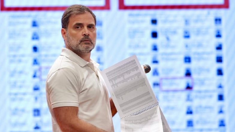 &lsquo;Enemies of Constitution Exposed&rsquo;: Rahul Gandhi to Hold News Conference at 4 PM Today
