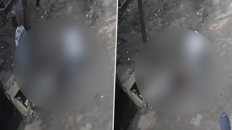 Madhya Pradesh: Youth Killed in Iron Pipe Attack; CCTV Video Shows 14 Blows in 16 Seconds