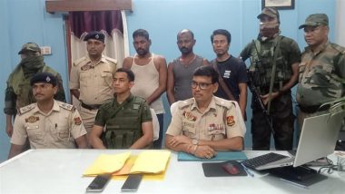 Tripura: 2 Persons Held From Bihar With 9mm Pistols and Ammunition in Joint Operation in Agartala
