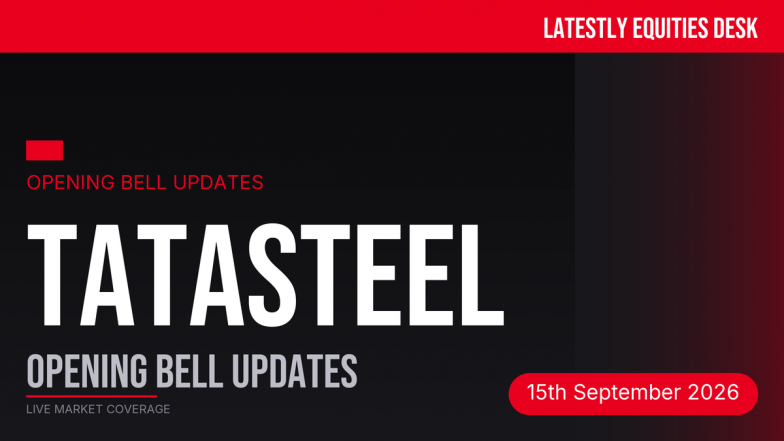 Tata Steel Opening Bell Updates: Mixed Cues Drive Cautious Start